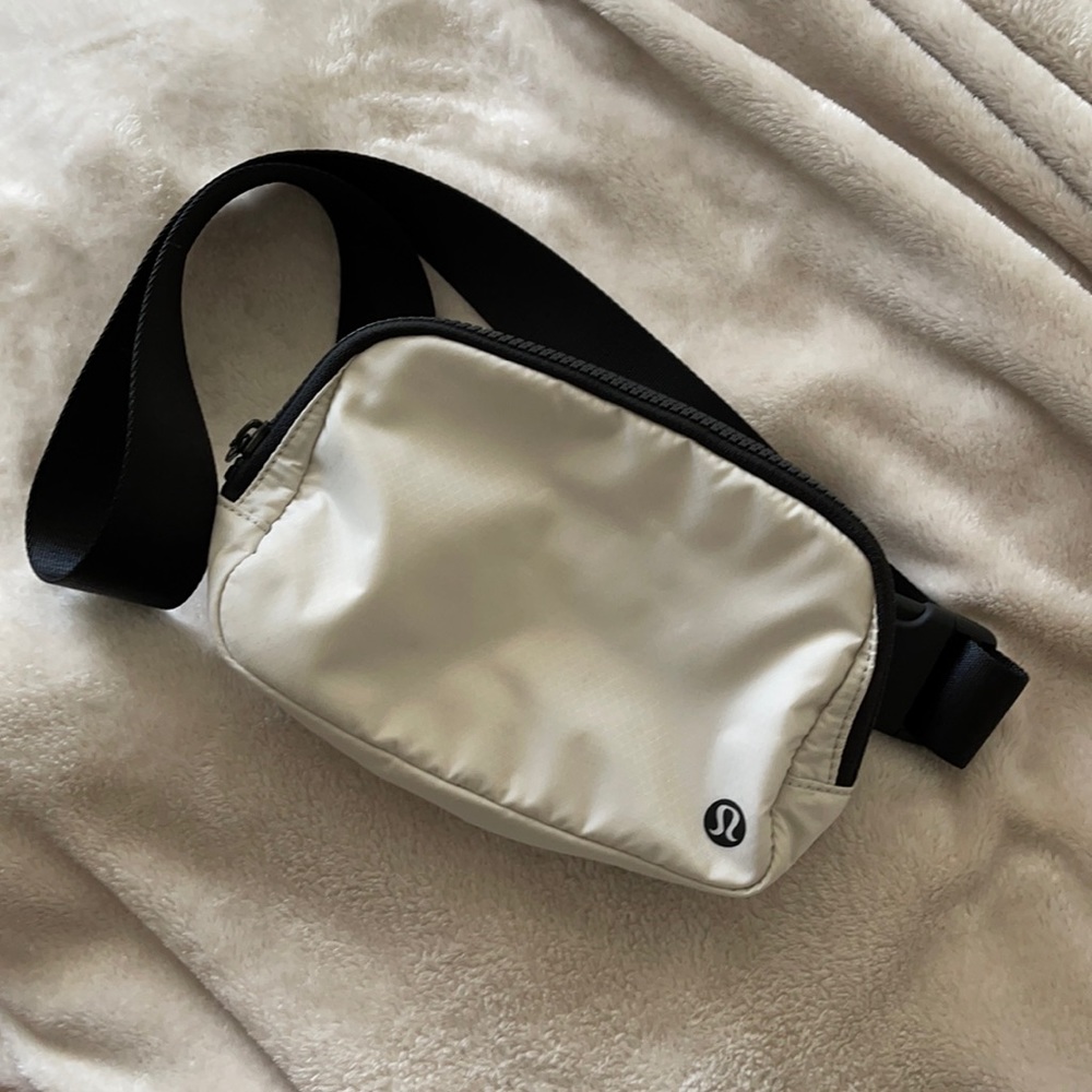 lululemon White Fanny Pack